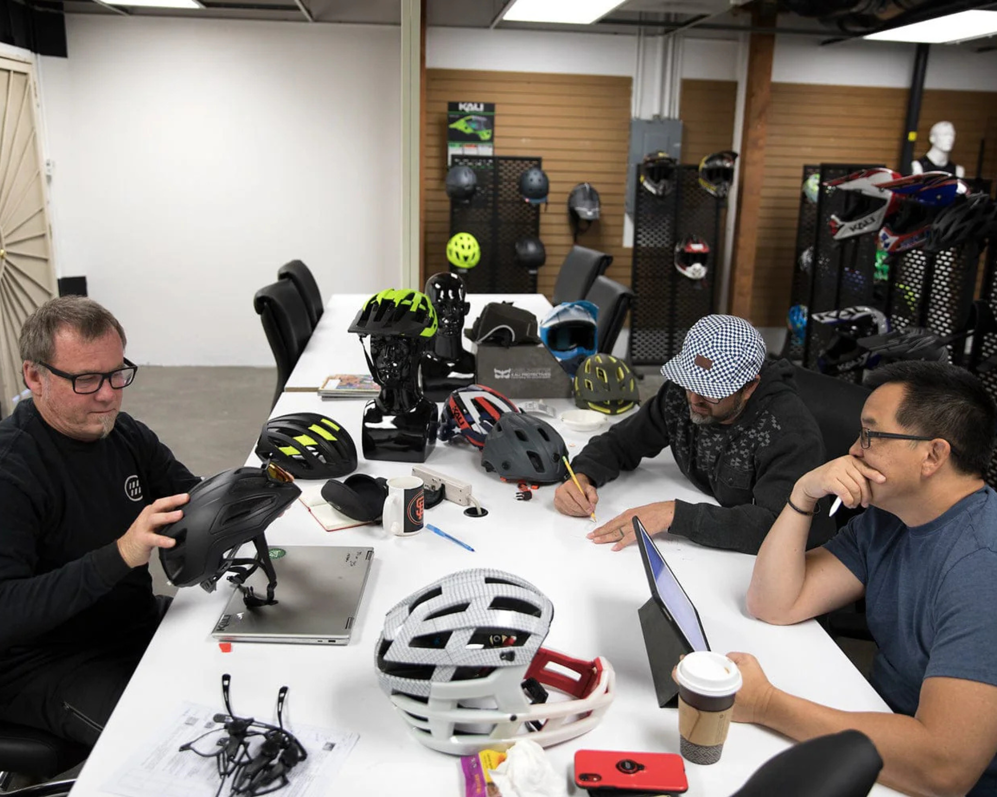 Working session with Kali designers