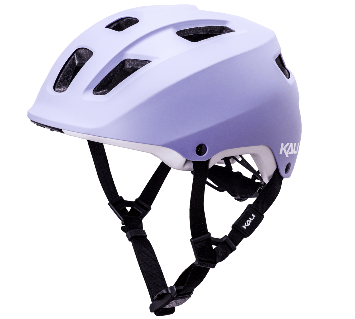 L/XL / Solid Matte Lilac/White
