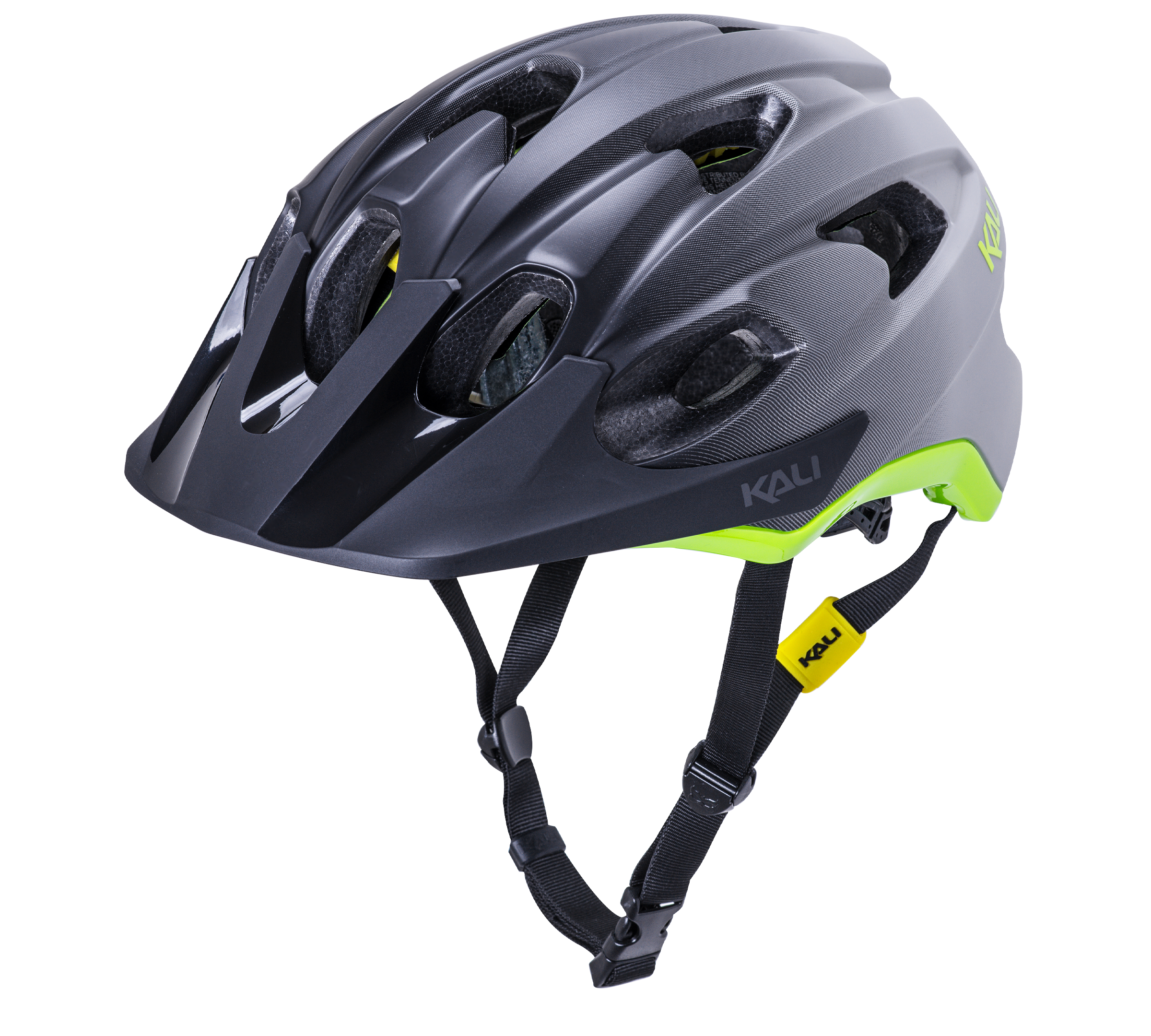 S/M (54-58cm) / Fade - Matte Black/Gray/Gloss Fluo Ylw
