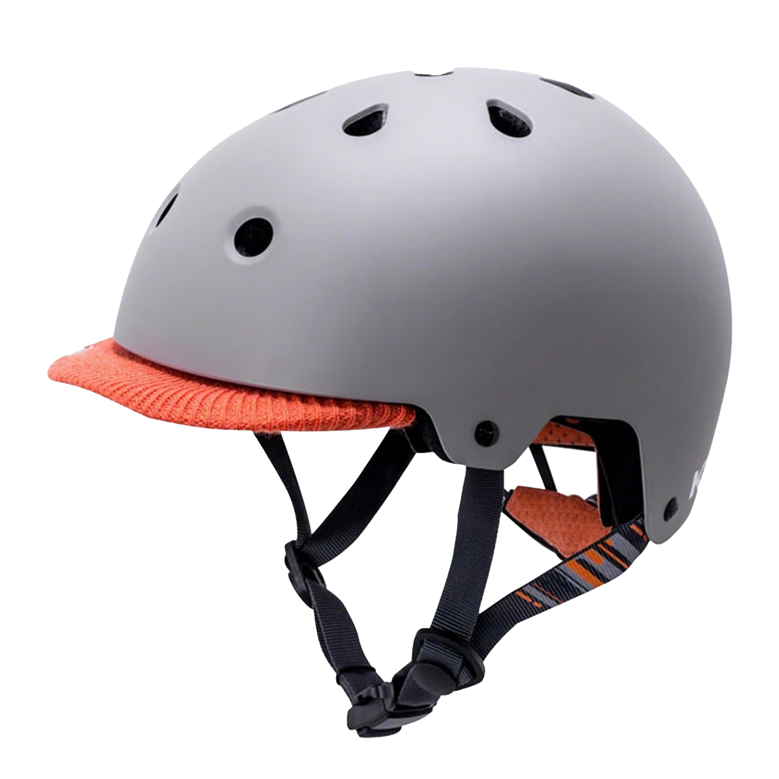 Solide Matte Grey/Orange / L/XL